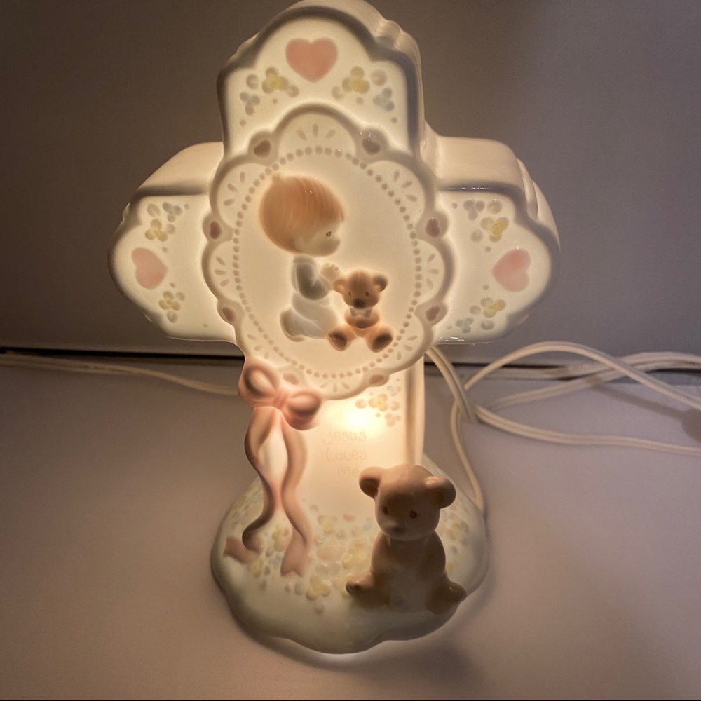 Vintage Cross Night Light Vintage Precious Moments